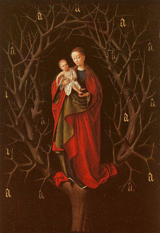 Petrus Christus Our Lady of the Barren Tree Sweden oil painting art